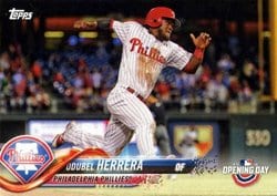 2018 Topps Opening Day Base Set Odubel Herrera #79 card