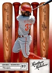 2019 Panini Leather & Lumber Base Set Odubel Herrera #94 card