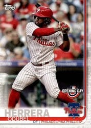 2019 Topps Opening Day Base Set Odubel Herrera #137 card