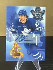 2025-26 Flair Hot Hues Autographs OF 32 Matthew Knies #27 card