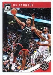 2018-19 Donruss Optic Base Set OG Anunoby #23 card