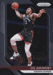 2018-19 Panini Prizm Base Set OG Anunoby #63 card