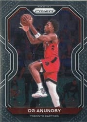 2020-21 Panini Prizm Base Set OG Anunoby #211 card