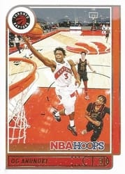 2021-22 Hoops Winter Base Set OG Anunoby #99 card