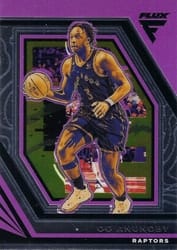 2022-23 Panini Flux Base Set OG Anunoby #84 card
