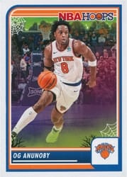 2023-24 Hoops Haunted Hoops Base Set OG Anunoby #223 card