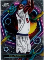 2023-24 Topps Chrome Cosmic Base Set OG Anunoby #125 card