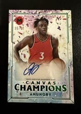 2023-24 Topps Motif Canvas Champions Autographs OG Anunoby #CCA-OGA