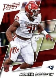 2018 Panini Prestige Base Set Ogbonnia Okoronkwo #237 card