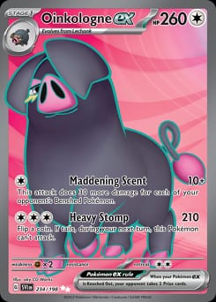 Scarlet & Violet Oinkologne ex #234 card
