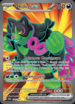 Shrouded Fable Okidogi ex #82 card