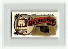 2024 Topps Allen & Ginter 50 States Mini Oklahoma #50S-36 card