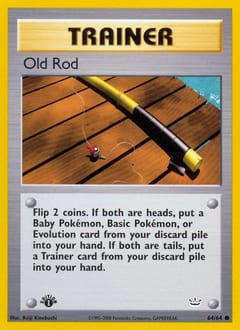 Neo Revelation Old Rod #64 card