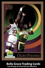 1990-91 SkyBox Base Set Olden Polynice #272 card