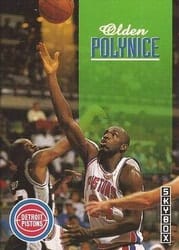 1992-93 SkyBox Base Set Olden Polynice #339 card