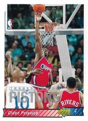 1992-93 Upper Deck Base Set Olden Polynice #29 card
