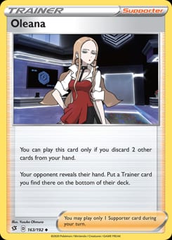 Rebel Clash Oleana #163 card