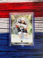 2024-25 Upper Deck Black Diamond Diamond Futures Autograph Parallel Olen Zellweger #BDF-OZ card