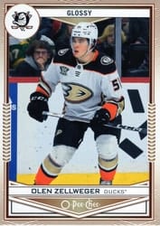 2024-25 Upper Deck O-Pee-Chee Glossy Olen Zellweger #OPC-40 card