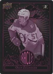 2024-25 Upper Deck Oracles Olen Zellweger #O-53 card