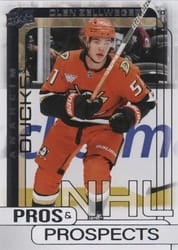2024-25 Upper Deck Pros & Prospects Olen Zellweger #PP-18 card