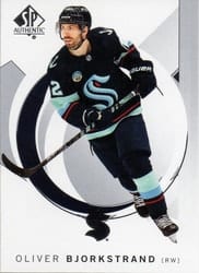 2024-25 SP Authentic Base Set Oliver Bjorkstrand #67 card