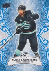 2024-25 Upper Deck Ice Base Set Oliver Bjorkstrand #64 card