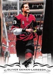 2018-19 Upper Deck Base Set Oliver Ekman-Larsson #9 card