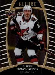 2019-20 Upper Deck Allure Base Set Oliver Ekman-Larsson #47 card
