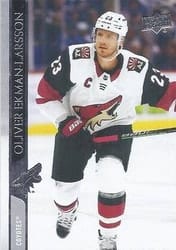 2020-21 Upper Deck Base Set Oliver Ekman-Larsson #257 card