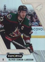 2020-21 Upper Deck Synergy Base Set Oliver Ekman-Larsson #24 card