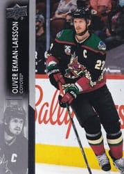 2021-22 Upper Deck Base Set Oliver Ekman-Larsson #9 card