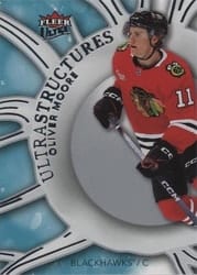 2025-26 Fleer Ultra Ultrastructures Oliver Moore #SR 19 of 25 card