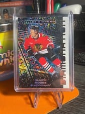 2025-26 Upper Deck Black Diamond Diamonation Oliver Moore #DN-OM card