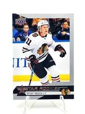 Oliver Moore 2025-26 Upper Deck Star Rookies Base Star Rookies Autographs card