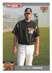 2004 Topps Total Base Set Oliver Perez #264 card