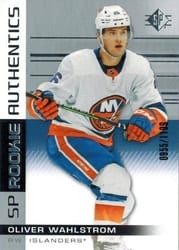 2019-20 SP Base Set Oliver Wahlstrom #121 card