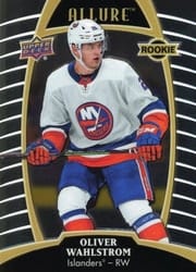 2019-20 Upper Deck Allure Base Set Oliver Wahlstrom #98 card