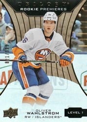 2019-20 Upper Deck Trilogy Base Set Oliver Wahlstrom #66 card