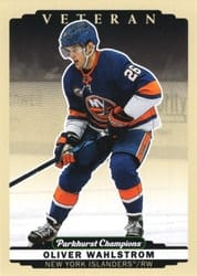 2022-23 Parkhurst Champions Base Set Oliver Wahlstrom #96 card