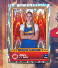 2024 Topps Chrome McDonald's All-American Base Set Olivia Olson #58 card