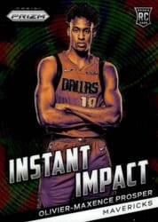 2023-24 Panini Prizm Instant Impact Olivier-Maxence Prosper #6 card