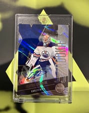 2025-26 SPx Blue Autograph Parallel - Rookies Olivier Rodrigue #F-OR card