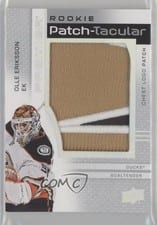 2023-24 Upper Deck Premier Rookie Patch-Taculars Chest Logos Olle Eriksson Ek #RPT-OE card