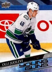 2020-21 Upper Deck Base Set Olli Juolevi #222 card