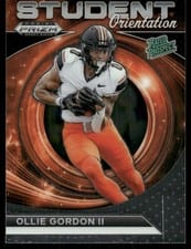 2024 Panini Prizm Draft Picks Student Orientation Ollie Gordon II #1 card