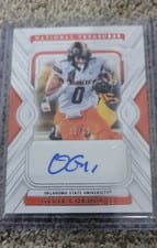 2025 Panini National Treasures Collegiate Rookie Signatures Ollie Gordon II #15 card