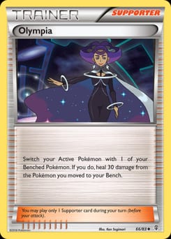 Generations Olympia #66 card