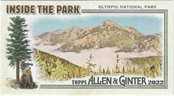 2022 Topps Allen & Ginter Mini Inside the Park Olympic National Park #ITP-12 card