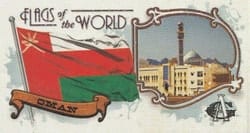 2024 Topps Allen & Ginter Flags of the World Mini Oman #FOTW-26 card